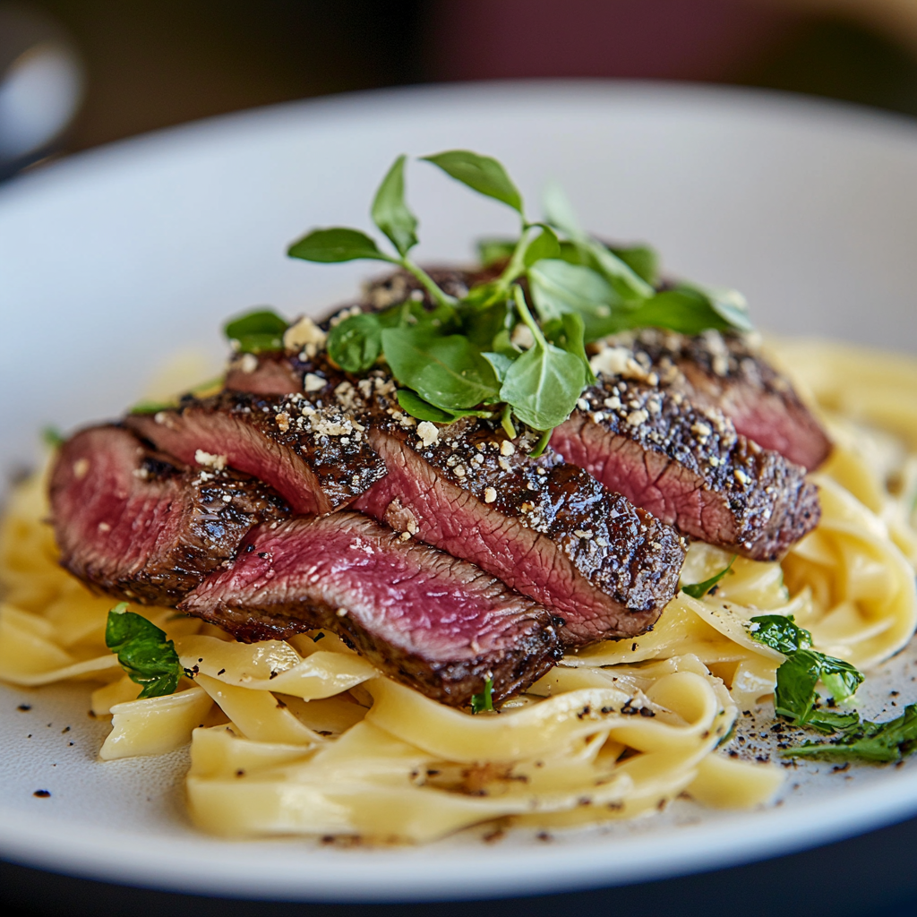 steak and pasta recipes